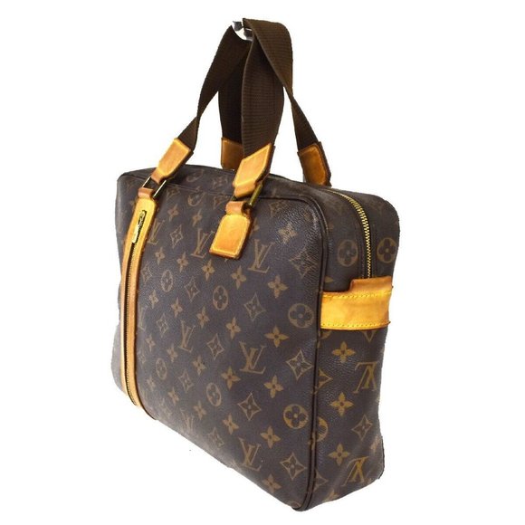 LOUIS VUITTON Sac Bosphore Hand Bag Monogram Leather Brown Spain - Picture 2 of 16